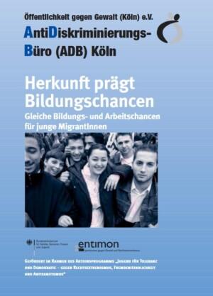 Platzhalterbild für Broschüre mit Titel: Herkunft prägt Bildungschancen. Gleiche Bildungs- und Arbeitschancen für junge MigrantInnen