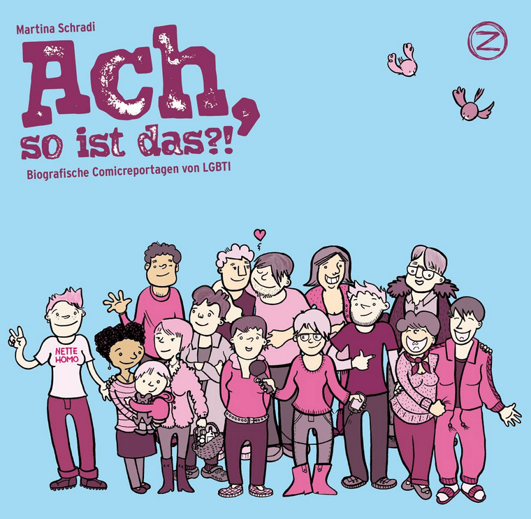 Cover vn Ach, so ist das?! Biografische Comicreportagen von LGBTI*