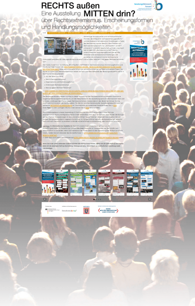 Cover von RECHTSaußen - MITTENdrin? Rechtsextremismus: Erscheinungsformen und Handlungsmöglichkeiten