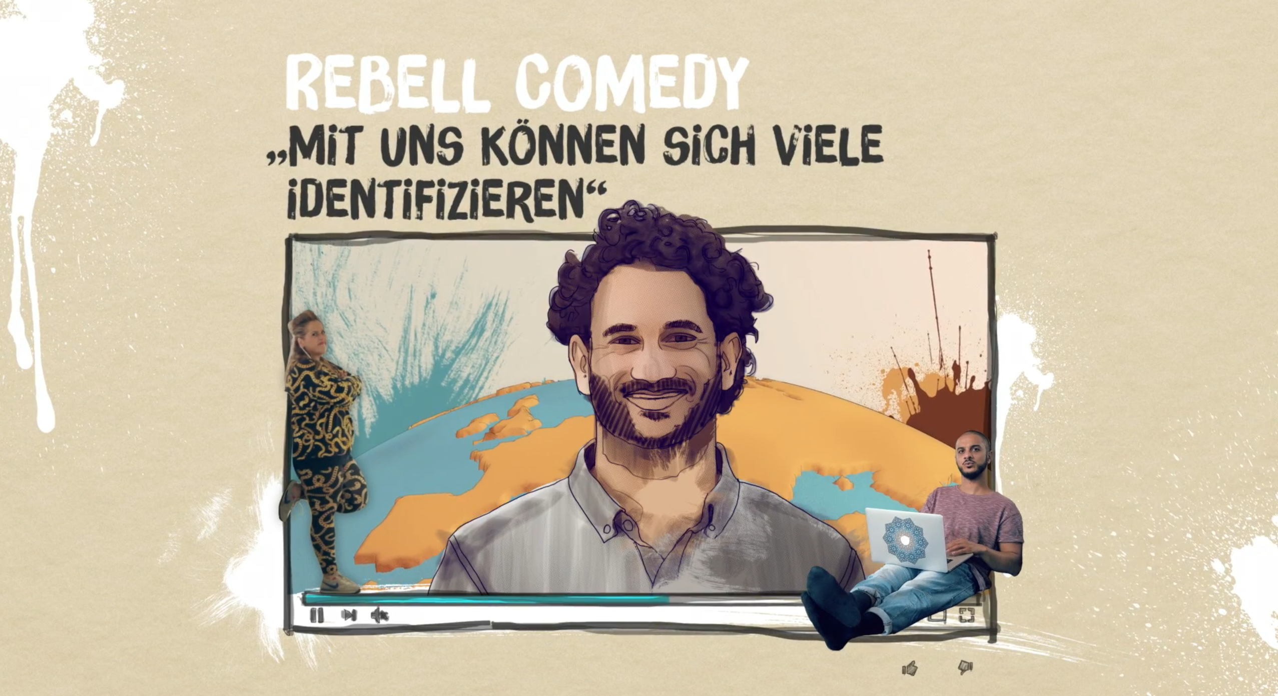 Cover von Alternativen aufzeigen! Modul 2 "Comedy" - Rebell Comedy - "Mit uns können sich viele identifizieren"