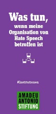 Was tun, wenn meine Organisation von Hate Speech betroffen ist?