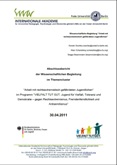 Abschlussbericht der wissenschaftlichen Begleitung im Themencluster "Arbeit mit rechtsextremistisch gefährdeten Jugendlichen" im Programm "VIELFALT TUT GUT. Jugend für Vielfalt, Toleranz und Demokratie - gegen Rechtsextremismus, Fremdenfeindlichkeit und