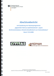 Abschlussbericht zur Umsetzung des Aktionsprogramms "Jugend für Toleranz und Demokratie - gegen Rechtsextremismus, Fremdenfeindlichkeit und Antisemitismus" Stand: 31.10.2006