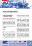 Wie kann Ausstiegsarbeit gelingen? Ausstiegsprozesse aus der rechten Szene. Expertisen für Demokratie 1/2010