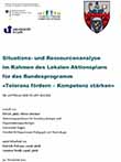 Situations- und Ressourcenanalyse im Rahmen des Lokalen Aktionsplans für das Bundesprogramm "Toleranz fördern - Kompetenz stärken"