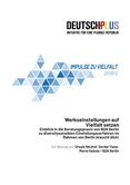 Impulse zu Vielfalt 2018/2. Werkseinstellungen auf Vielfalt setzen. Einblick in die Beratungspraxis von BQN Berlin zu diversitysensiblen Einstellungsverfahren im Rahmen von Berlin braucht dich!