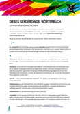 Dieses Genderdings! Wörterbuch