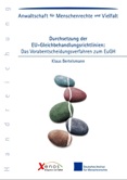 Durchsetzung der EU-Gleichbehandlungsrichtlinien: Das Vorabentscheidungsverfahren zum EuGH