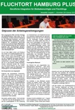 Fluchtort Hamburg Plus. Berufliche Integration für Beibeberechtigte und Flüchtlinge Newsletter Ausgabe 1 - Dezember 2011/Januar 2012