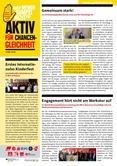 Aktiv für Chancengleichheit. Juni 2015