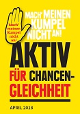 Aktiv für Chancengleichheit. April 2018