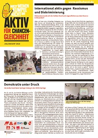 Aktiv für Chancengleichheit. Juli/August 2018