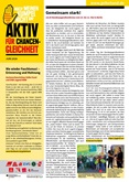 Aktiv für Chancengleichheit. Juni 2019