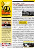 Aktiv für Chancengleichheit. Juli/August 2015