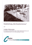 Handreichung "Rechtsextremismus" zum lokalen Aktionsplan für Toleranz und Demokratie gegen Gewalt, Rechtsextremismus und Fremdenfeindlichkeit für die Landeshauptstadt Potsdam