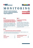 Monitoring #11. Januar 2020. (Extrem) rechte Strukturen und das zivilgesellschaftliche Gegenengagement.