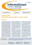 Informationen der Mobilen Beratung für Opfer rechter Gewalt Nr. 35/36 Herbst/Winter 2011