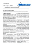 „Die Stimmung war einfach nicht da“ mobim-analysen 6/2012