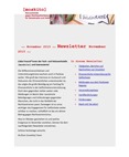 Newsletter der Netzwerkstelle [moskito]. November 2015