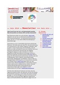 Newsletter der Netzwerkstelle [moskito]. Juli 2016