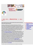 Newsletter der Netzwerkstelle [moskito]. März 2016