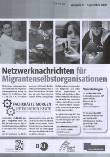 Netzwerknachrichten für Migrantenselbstorganisationen. Ausgabe 01