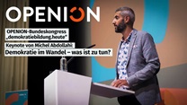 Keynote von Michel Abdollahi beim OPENION-Bundeskongress