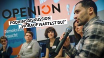 "Worauf wartest du?!" - Podiumsdiskussion zum Thema politisches Engagement