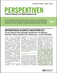 Perspektiven. Politische Bildung für die Migrationsgesellschaft. Ausgabe 7, Juli 2013