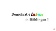 Demokratie in Böblingen