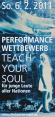 Performance-Wettbewerb TEACH YOUR SOUL