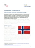 Transit - Newsletter Nr. 3, November 2013