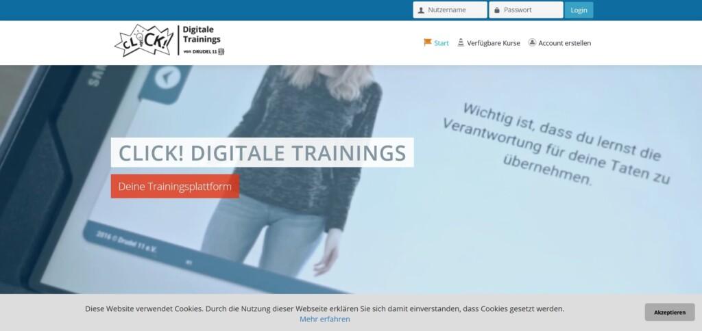 Cover von CLICK! Digitale Trainings