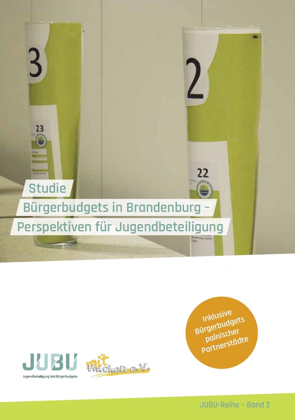 Cover von Studie – Bürgerbudgets in Brandenburg. Perspektiven für Jugendbeteiligung. Band 2