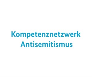 Auf weißen Grund steht mit türkisch geschrieben Kompetenznetzwerk Antisemitismus
