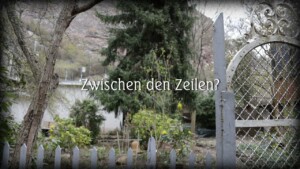 Auf dem Bild sieht man einen jüdischen friedhof. In der Mitte steht zwischen den Zeilen?