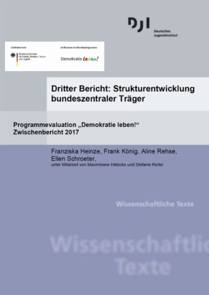 Dritter Bericht: Strukturentwicklung bundeszentraler Träger Programmevaluation „Demokratie leben!“ Zwischenbericht 2017