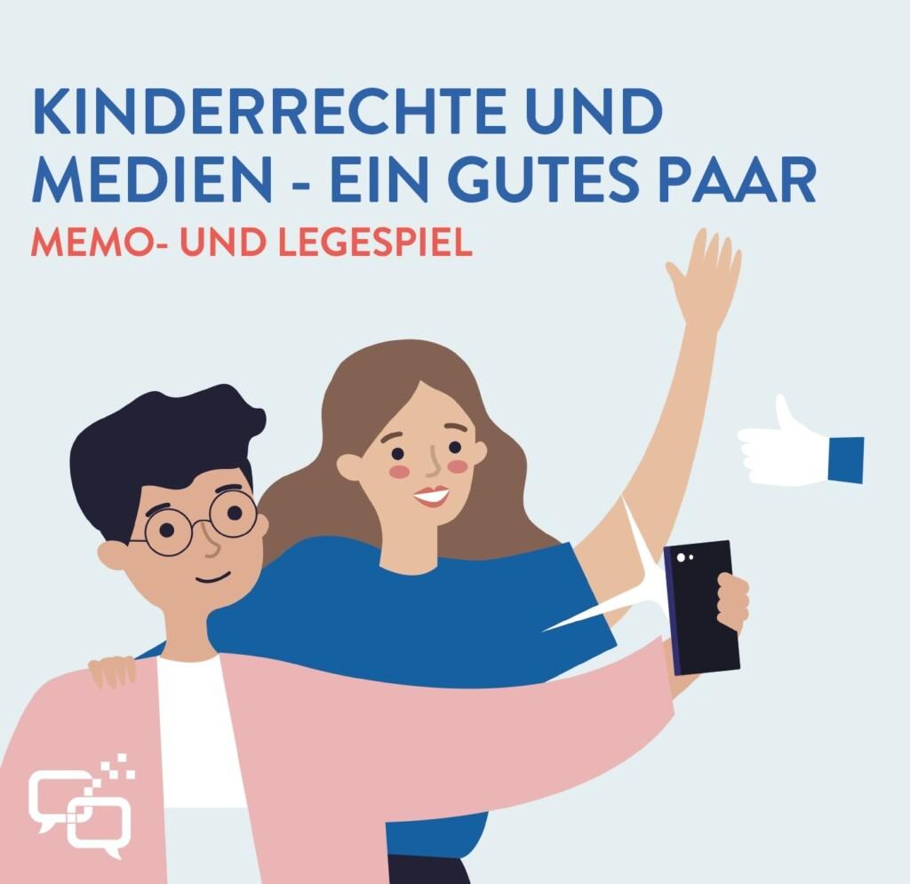Cover von Memo- und Legespiel: Kinderrechte und Medien – ein gutes Paar!