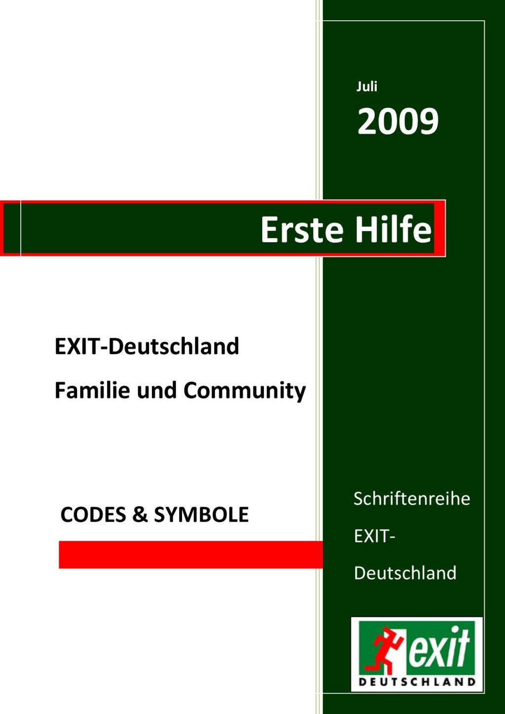 Cover von Erste Hilfe. Codes & Symbole