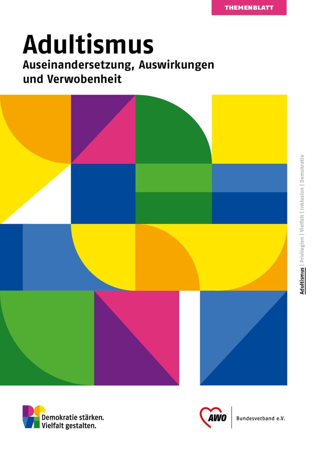Cover von Themenblatt: Adultismus. Auseinandersetzung, Auswirkungen und Verwobenheit