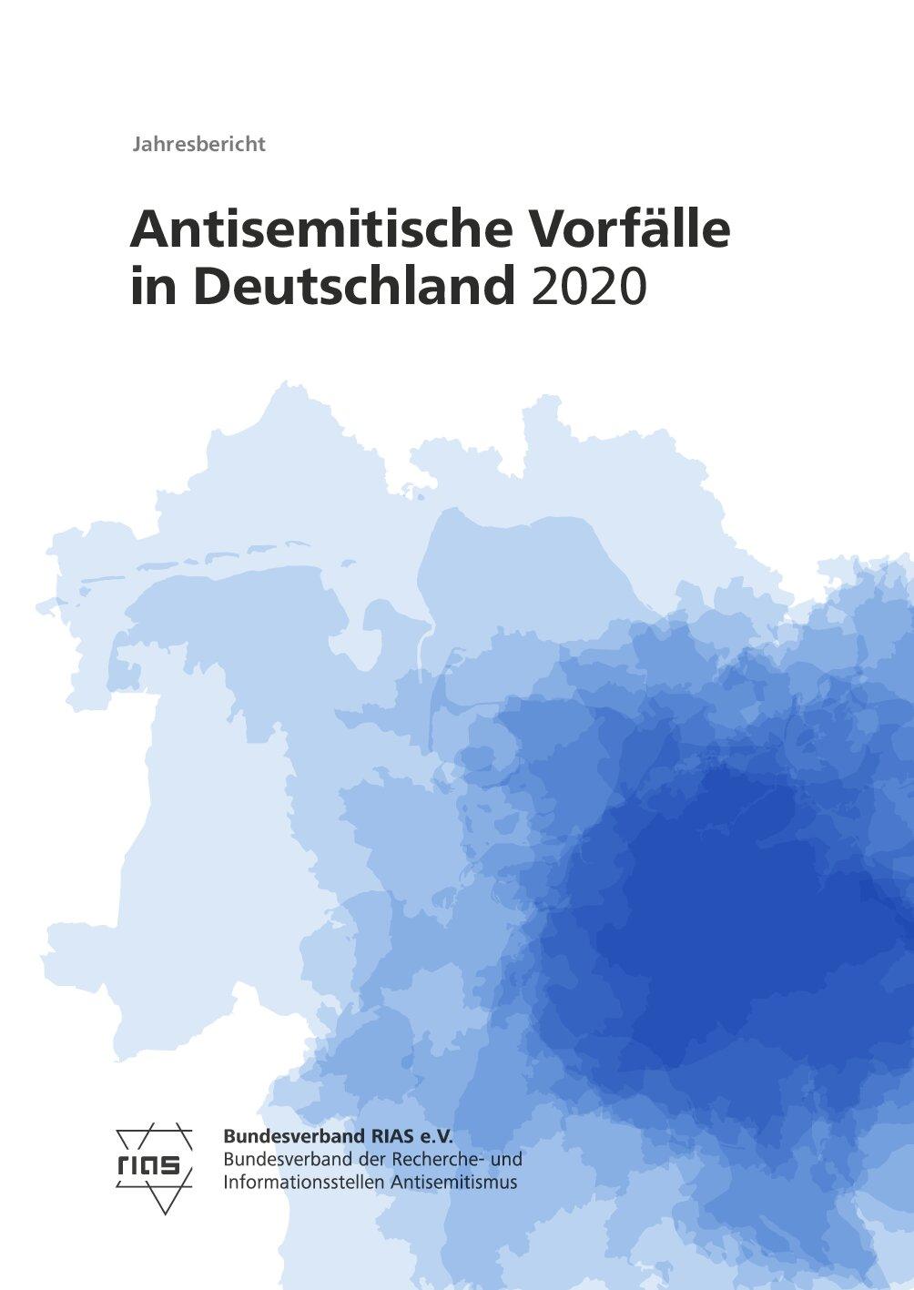 Cover von Jahresbericht. Antisemitische Vorfälle in Deutschland 2020