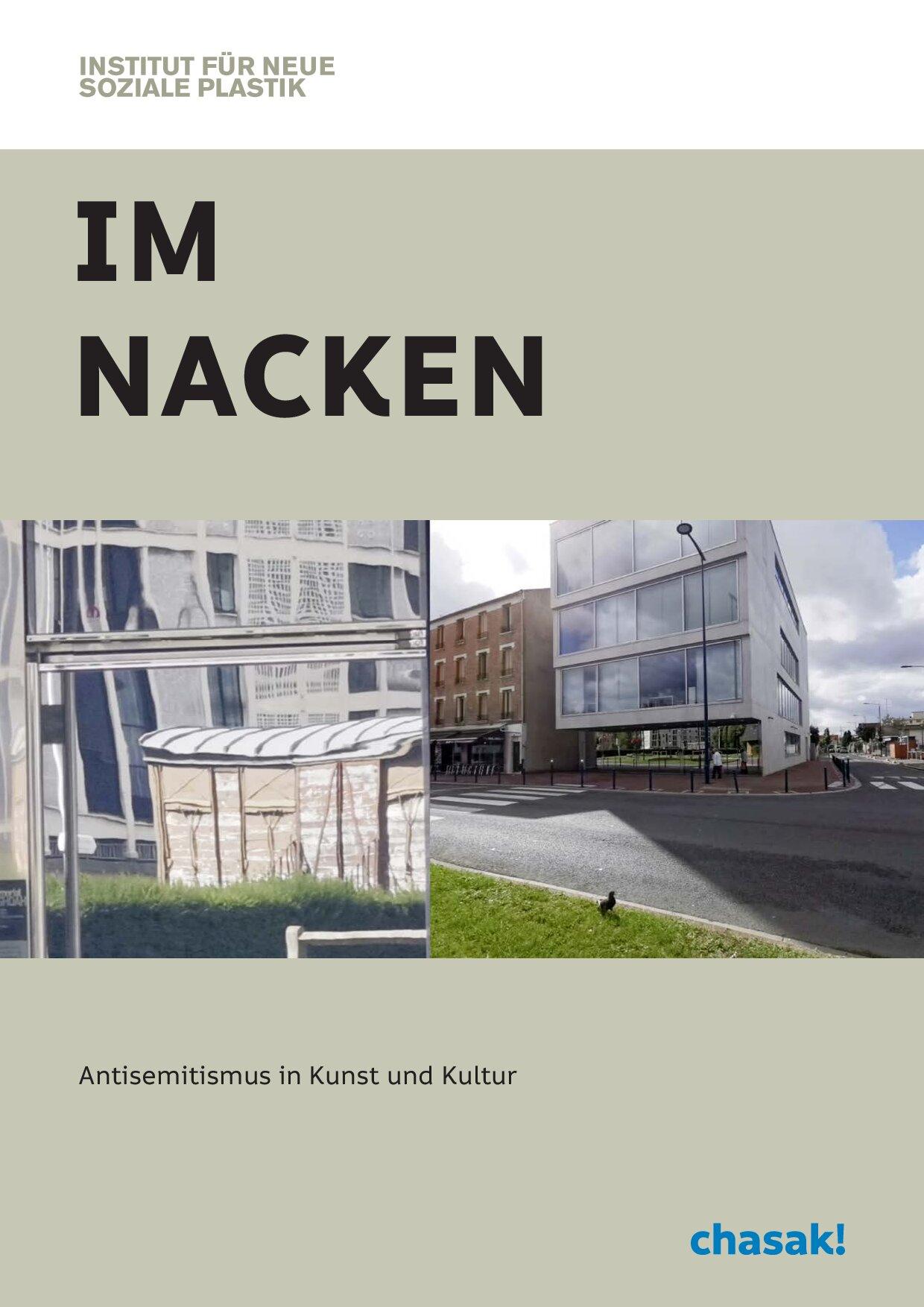 Cover von Im Nacken. Antisemitismus in Kunst und Kultur