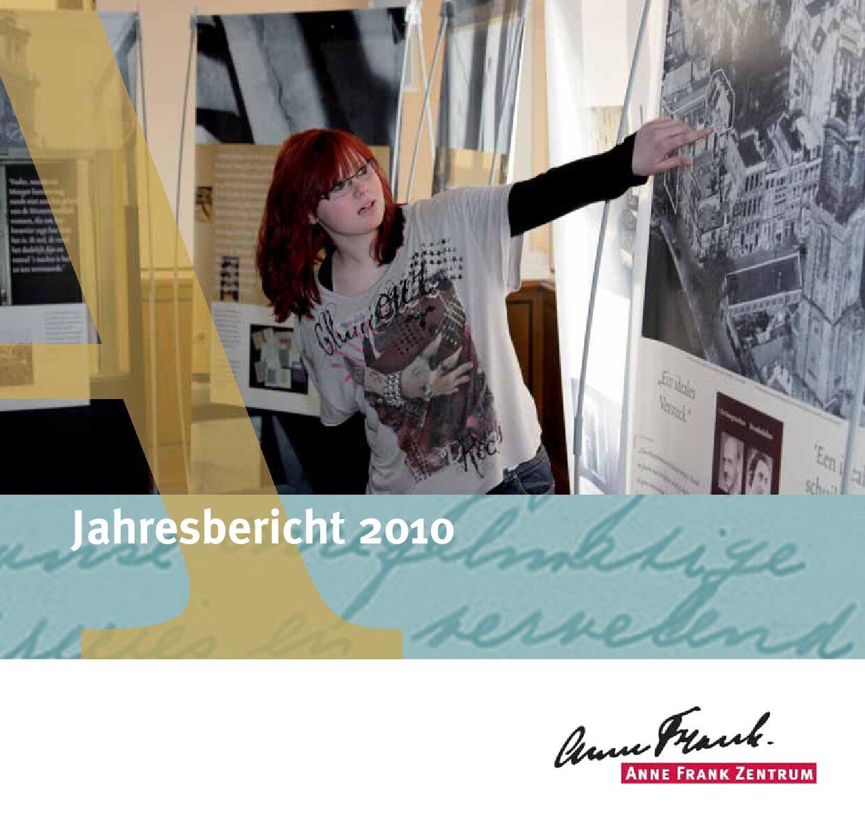 Cover von Jahresbericht 2010
