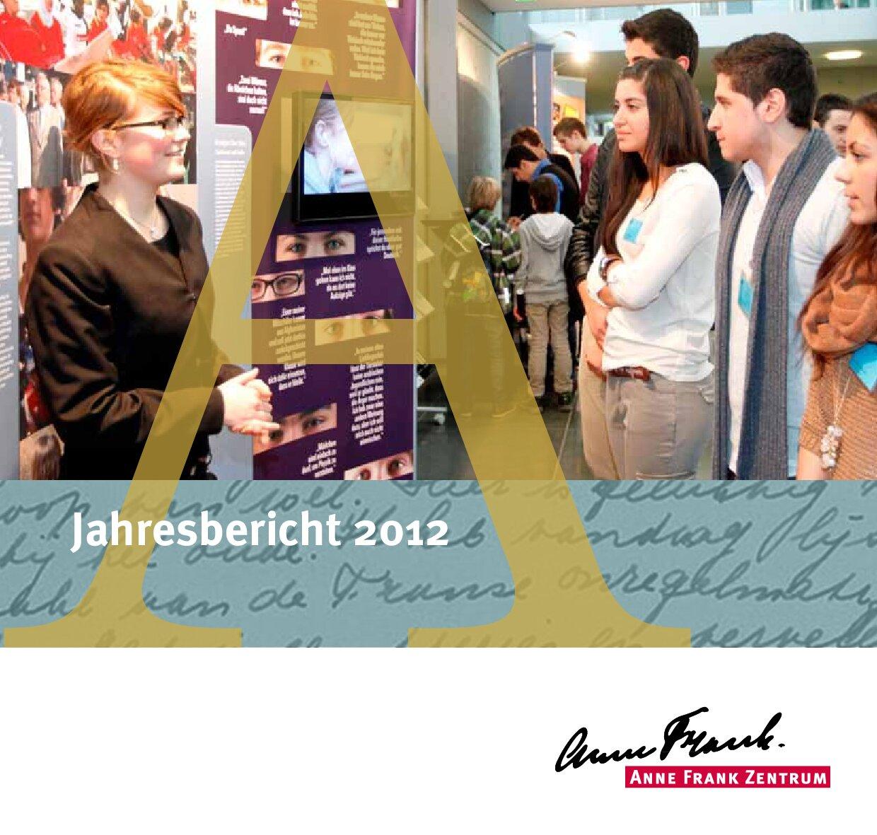 Cover von Jahresbericht 2012