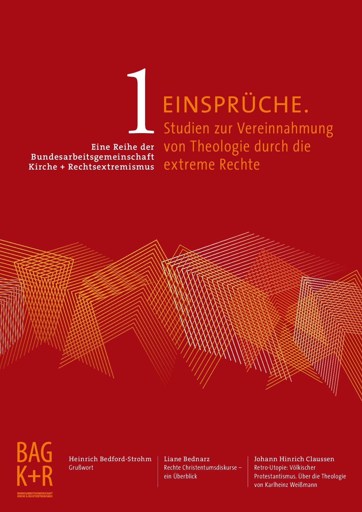 Cover von Einsprüche 1. Studien zur Vereinnahmung von Theologie durch die extreme Rechte