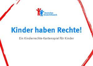 Cover von Kinder haben Rechte! Ein Kinderrechte-Kartenspiel für Kinder