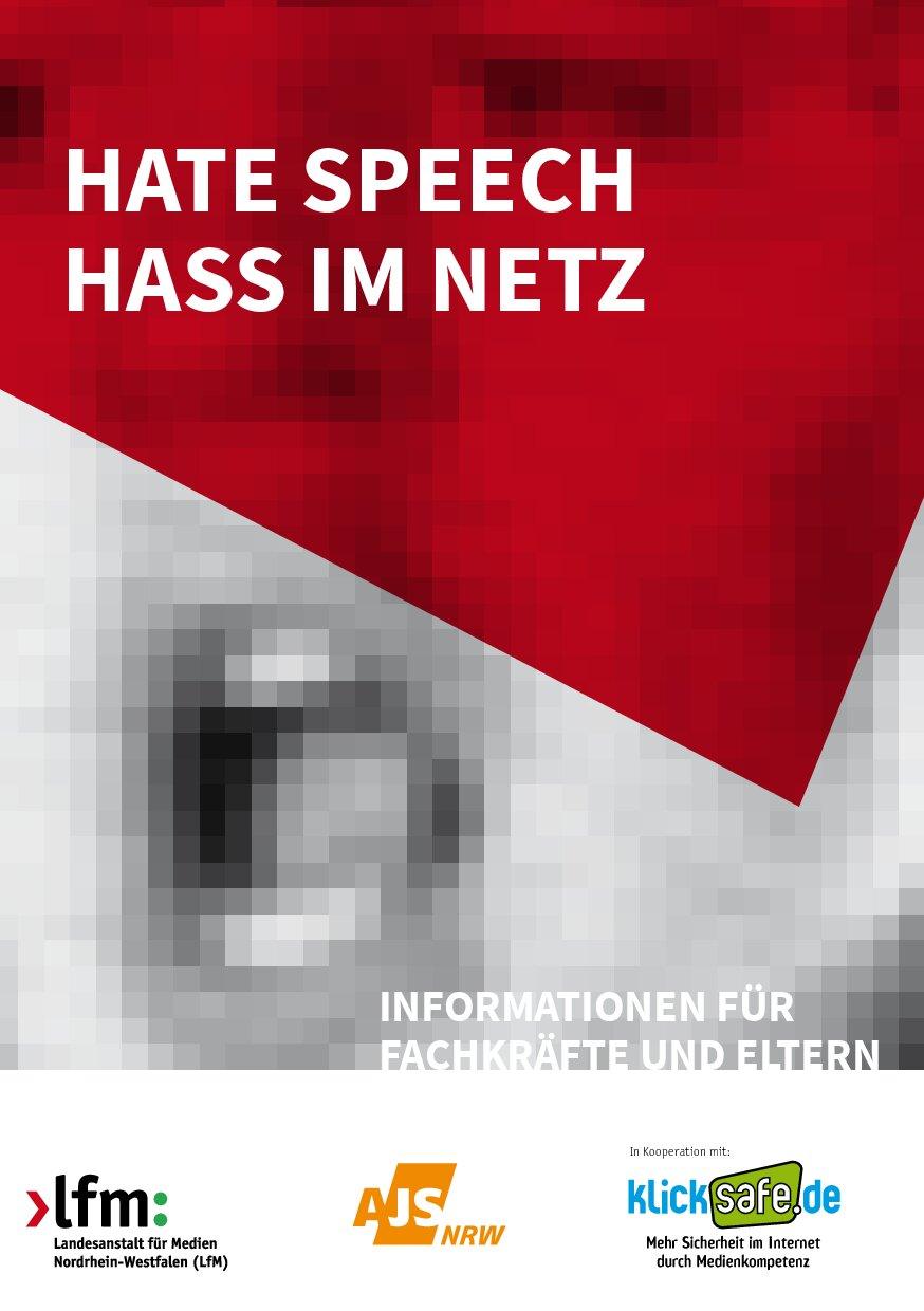 Cover von Hate Speech. Hass im Netz. Informationen für Fachkräfte und Eltern