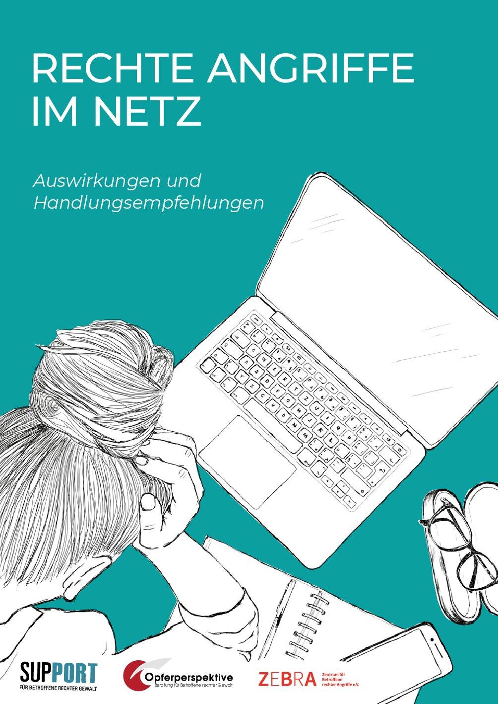 Cover von RECHTE ANGRIFFE IM NETZ. Auswirkungen und Handlungsempfehlungen