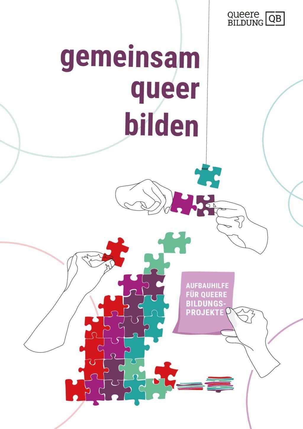 Cover von gemeinsam queer bilden. Aufbauhilfe für queere Bildungsprojekte