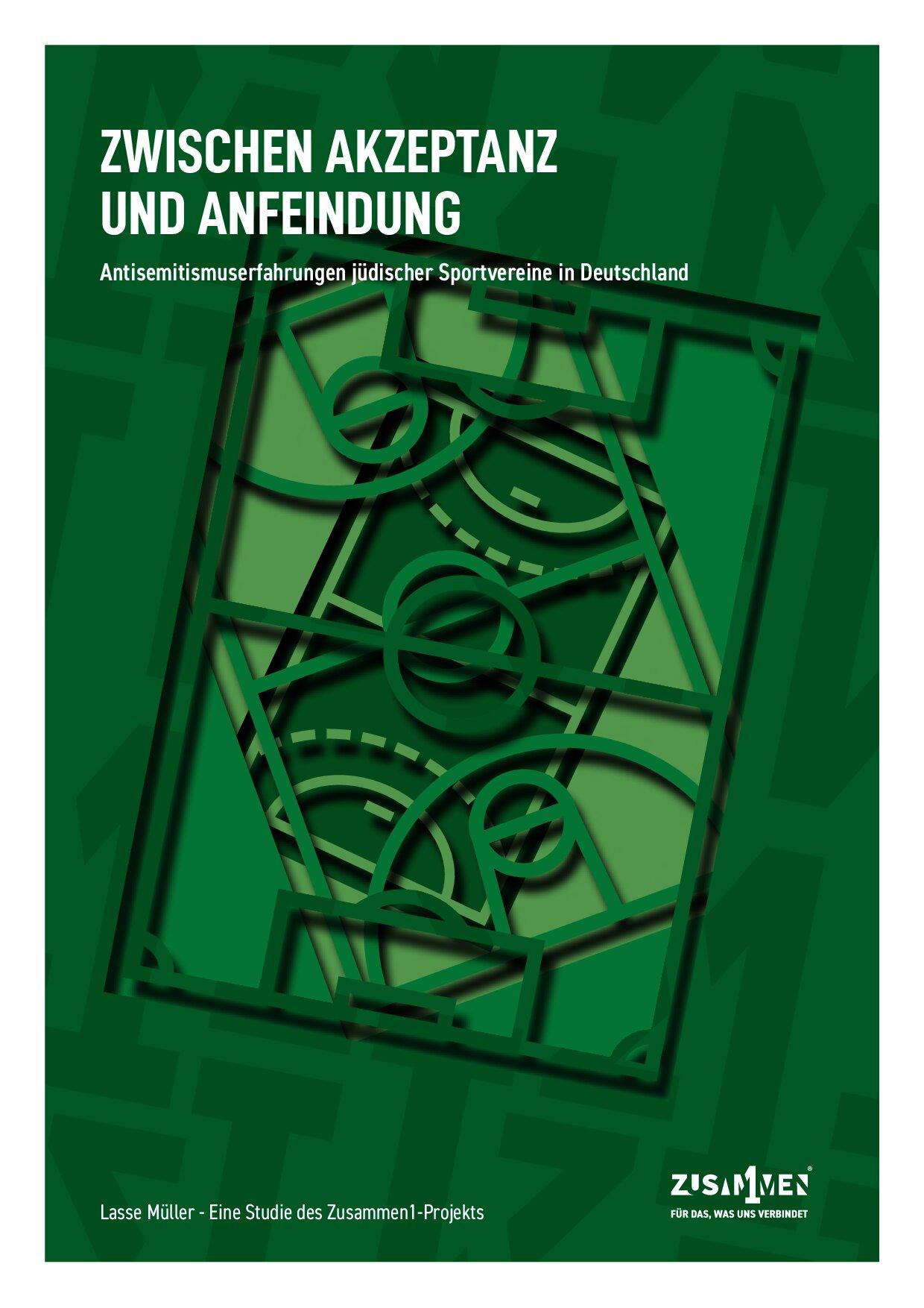 Cover von Zwischen Akzeptanz und Anfeindung. Antisemitismuserfahrungen jüdischer Sportvereine in Deutschland